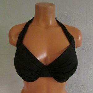 Tommy Bahama UW Molded Cup Swim Top Black 38D